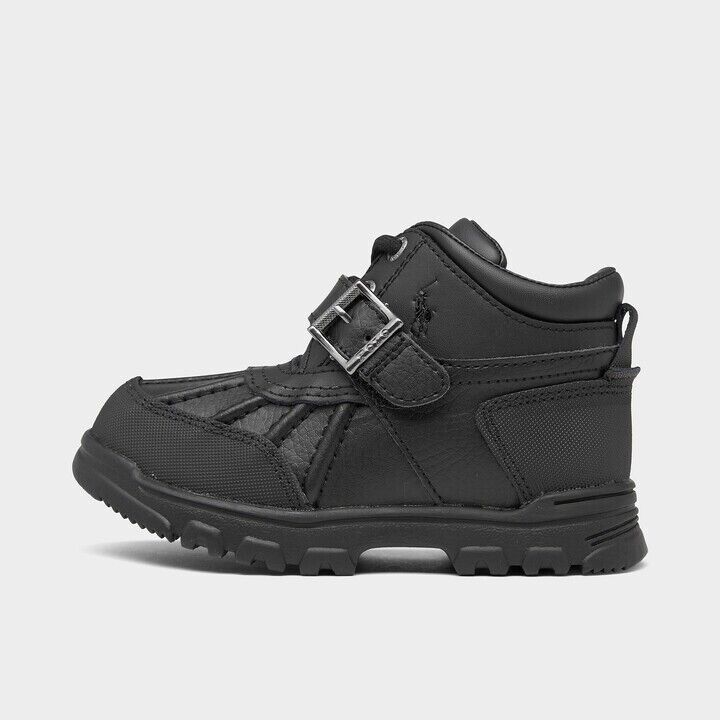 Polo Ralph Lauren Boys Dover - Grade School Shoes Black/SIZE4 - AllSportsWearUSA