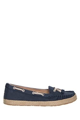 UGG Women's Chivon Navy Nubuck Loafer 1004111-NAVY rand New - AllSportsWearUSA