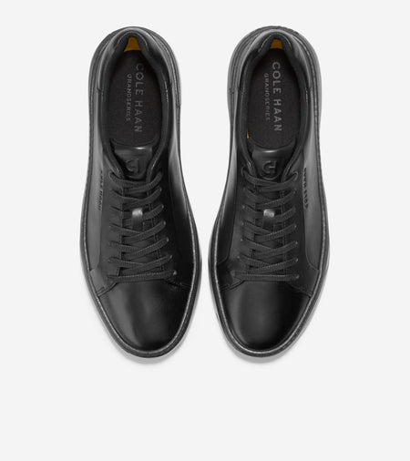 Cole Haan Men’s GrandPro Topspin Black Leather Sneakers C36412