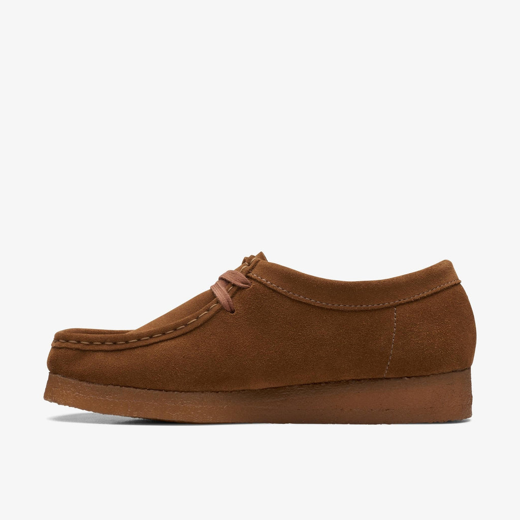 Clarks Women's Originals Wallabee Cola Suede  Leather 26168668 Brand New