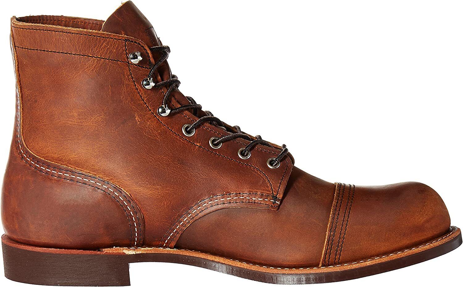 Red Wing Men's Iron Ranger Copper Rough & Tough Leather 8085 D & 2E Width - AllSportsWearUSA