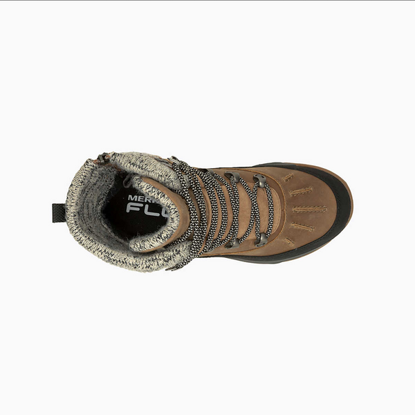 Merrell Siren 4 Thermo Mid Womens Boot Tobacco J037412Waterproof Side Zip Boots