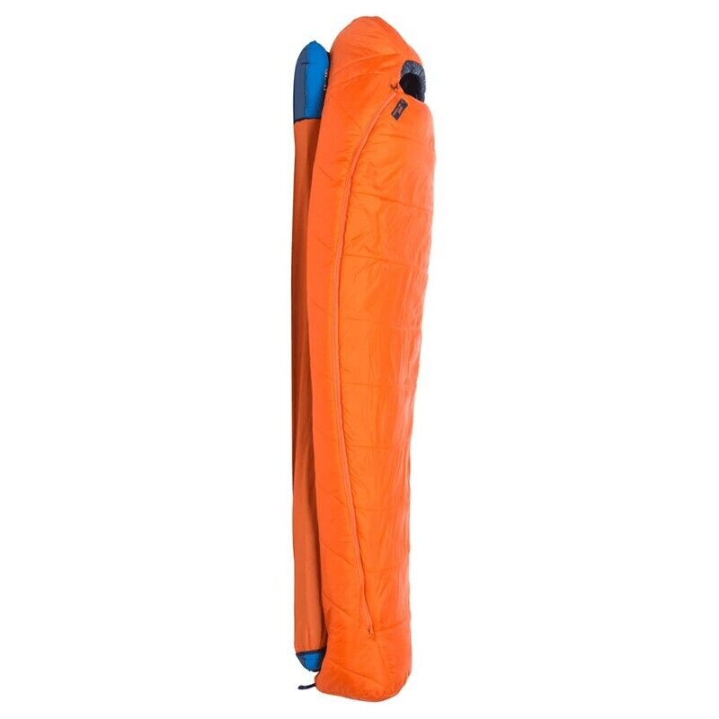 Big Agnes Lost Dog 15°F Sleeping Bag - Men's Long /Oange Navy Brand New - AllSportsWearUSA