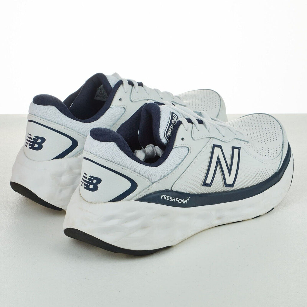 Size 10 - New Balance Fresh Foam X 860v13 White Marine Blue - AllSportsWearUSA