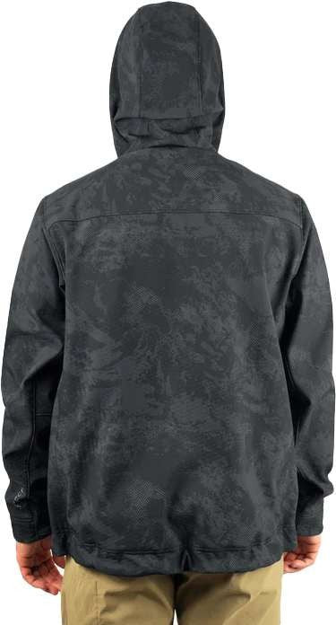 Aftco Reaper Camo Windproof Jacket MJ40-BLSC Black Storm Camo - Small