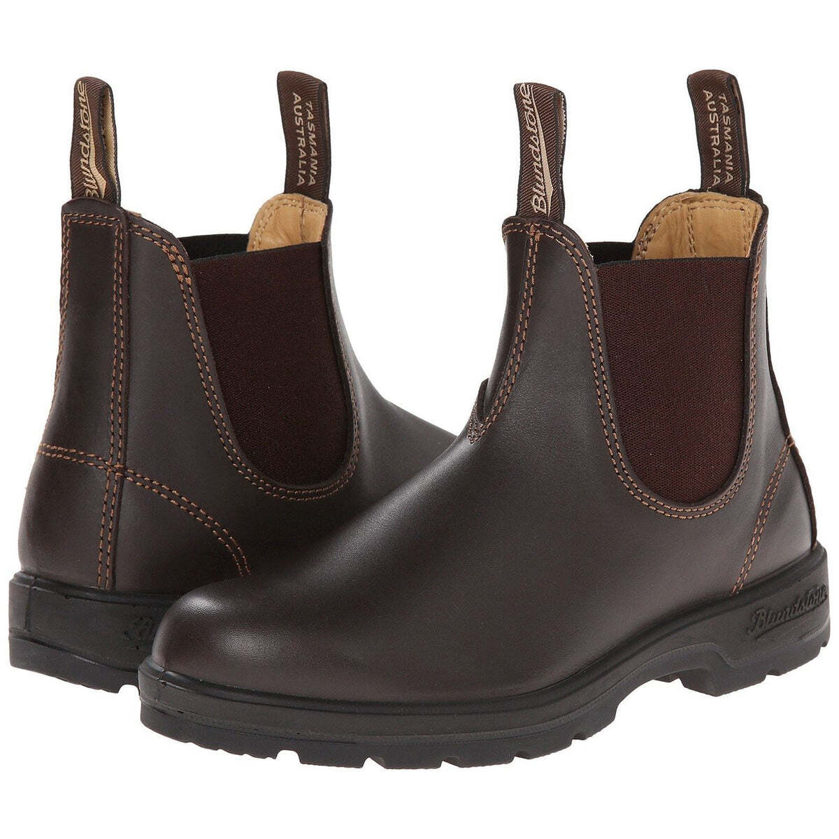 Blundstone 550 Water Resistant Leather Walnut Brown Boots