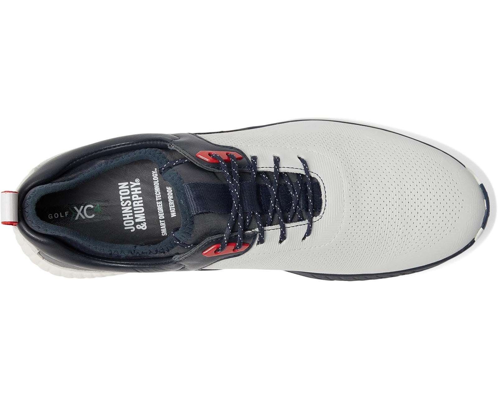 Johnston & Murphy Men's Waterproof XC4® XC4 H1-Luxe Hybrid White/Navy/Red