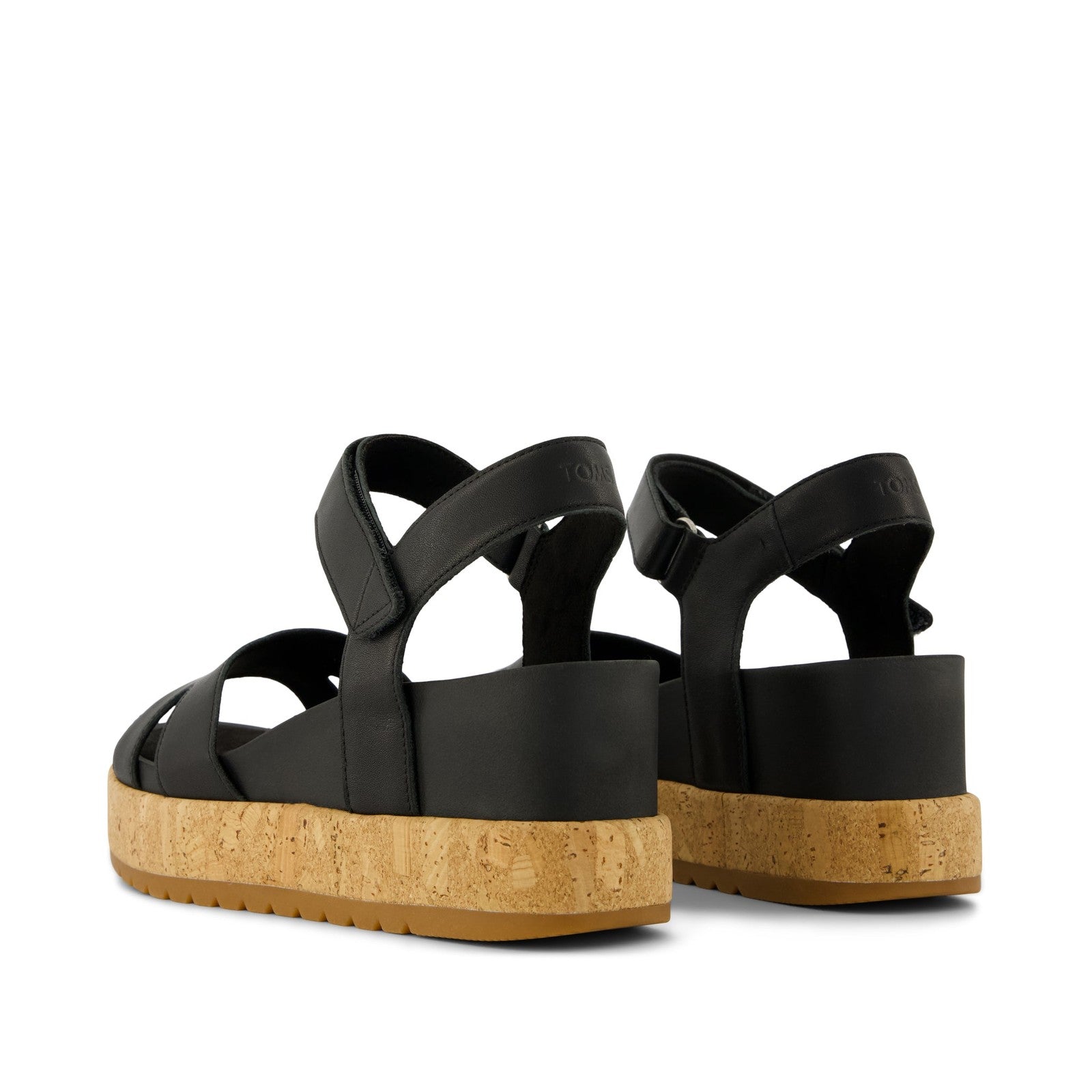 TOMS Women's Alana Wedge Sandal 10023073 Black
