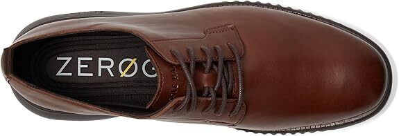Cole Haan Mens 2.Zerogrand Plain Oxford Oxford C36409 Dark Brown Leather