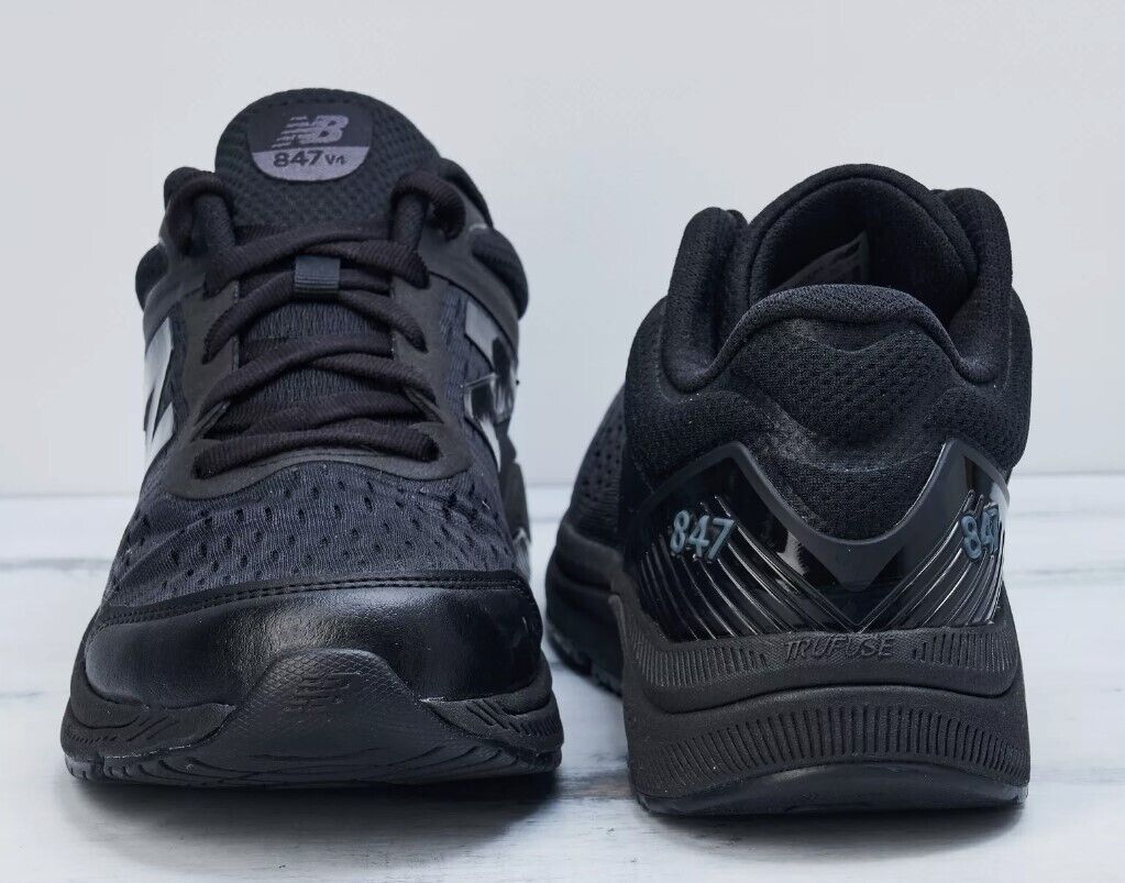 New Balance Men's 847 V4 MW847CB4 Black Casual Shoes Sneakers Size 9 - AllSportsWearUSA