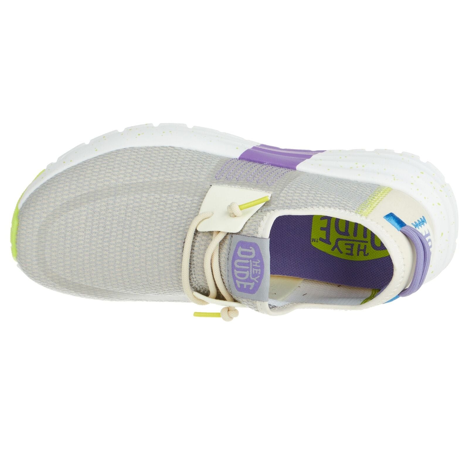 Hey Dude Sirocco Active Women's Casual Shoes Grey / Purple 41960-1OG - AllSportsWearUSA