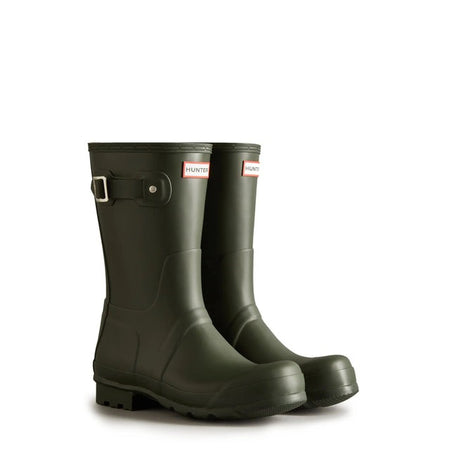 Hunter Men's Original Short Rain Boots MFS9000RMA-DOV Dark Olive