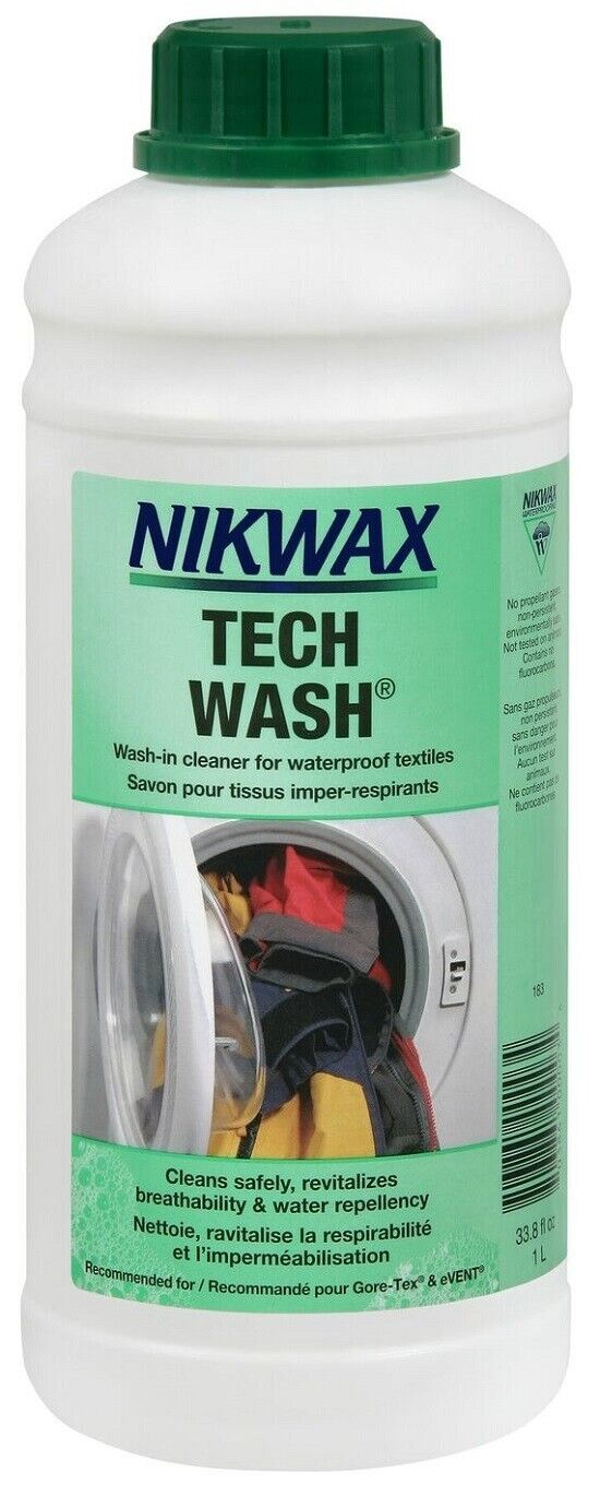 Nikwax Tech Wash 1000ml 34 fl oz Brand New - AllSportsWearUSA