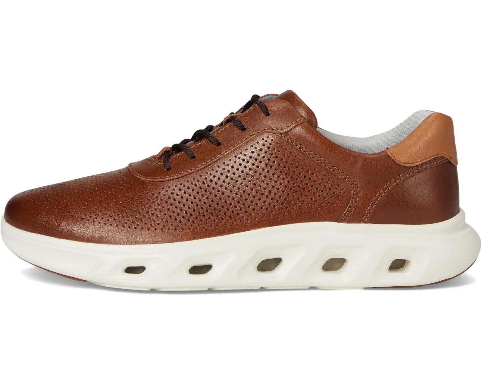 Johnston & Murphy Men's Reactivate U-Throat Full Grain Leather Lace-up Sneakers