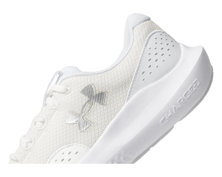 Under Armour Women's Surge 4 White Metallic Silver 3027007-100