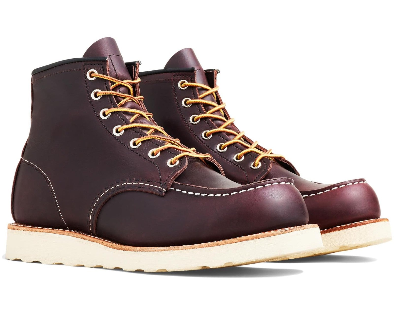 Red Wing Men's Heritage 6" Moc Toe  08847D Black Cherry Excalibur