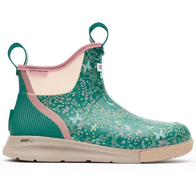 XTRATUF Women's 6 in Ankle Deck Sport Boots XADSW-300 Floral