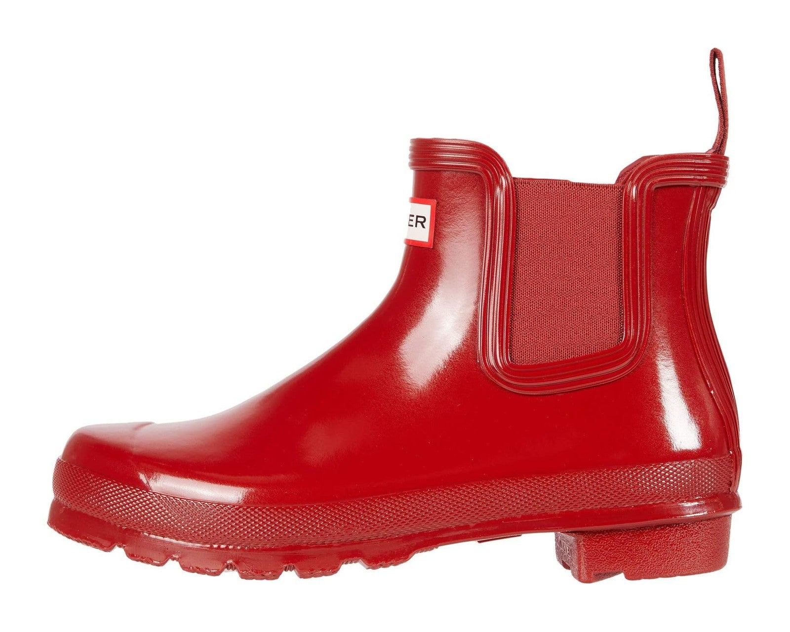 Hunter Original Chelsea Gloss Women's Casual Boots Military Red
