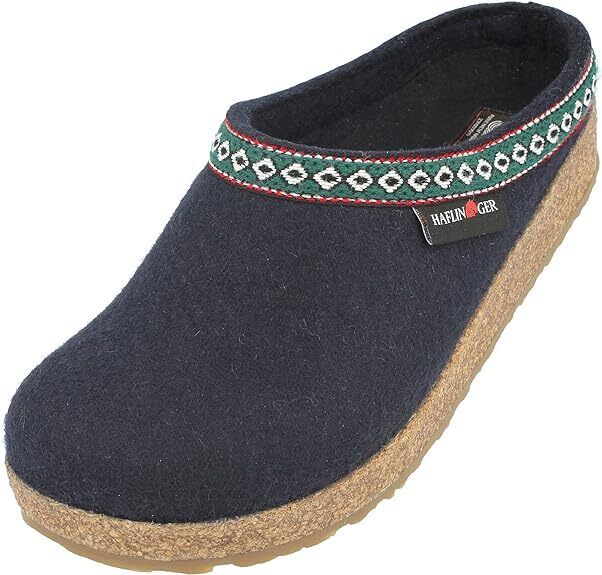 Haflinger GZ Classic Grizzly Clog - Unisex NAVY B RAND NEW - AllSportsWearUSA