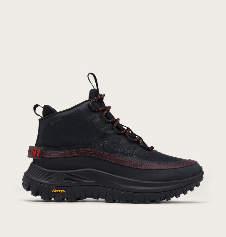 Sorel Women's CALLSIGN HORIZON™ Mid GTX Sneaker 2142951-010 Black Bright Red