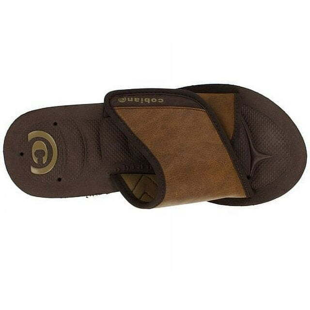 Cobian Men's GTS Draino Brown GTD11-201 Size 9 Slip On Beach Sandals Brand New - AllSportsWearUSA