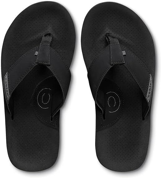 Cobian Mens ARV 2 AVR19001 BLACK Flip Flop Sandal Brand New - AllSportsWearUSA