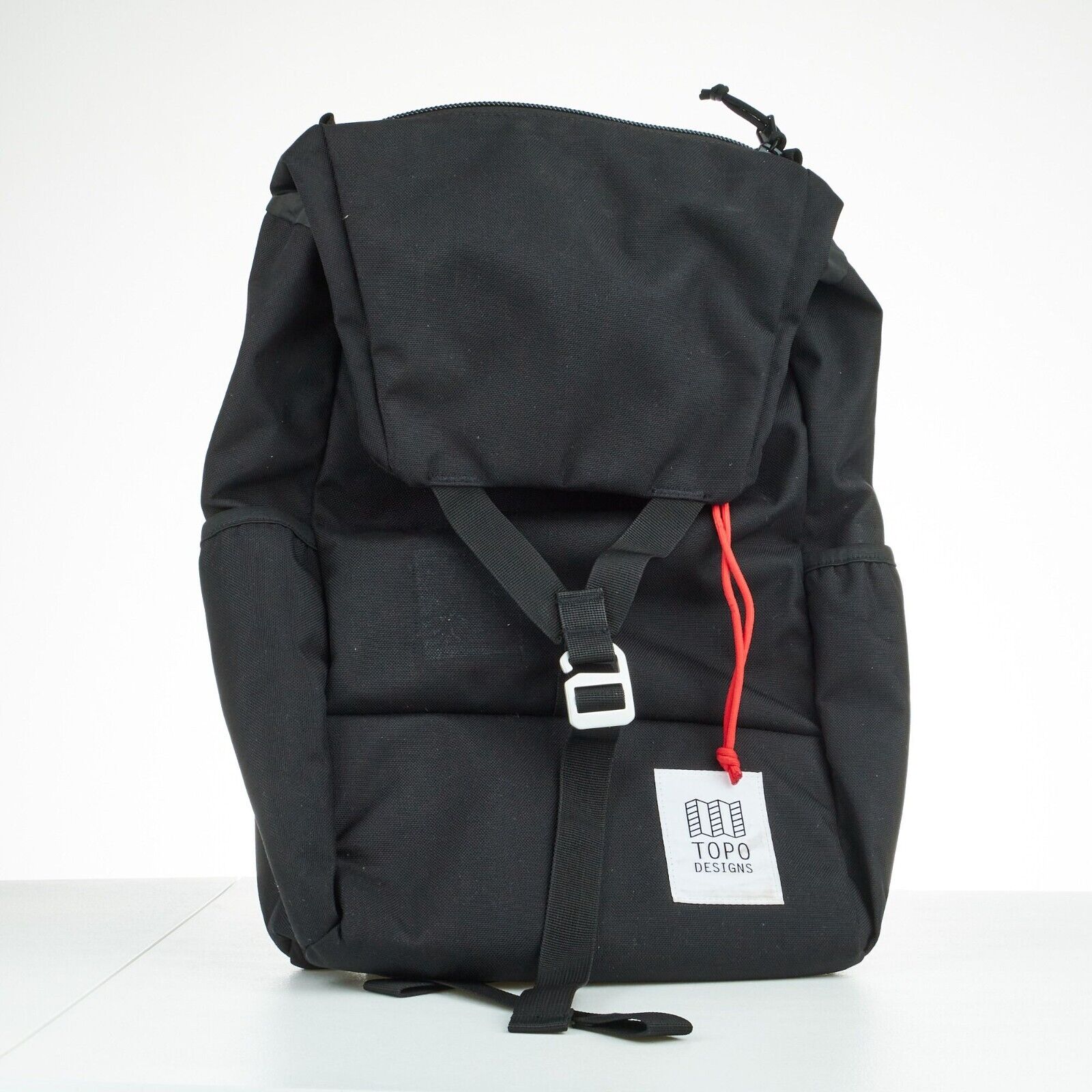 Topo Designs Y-Pack Backpack Black Hiking Outdoors NWT - AllSportsWearUSA