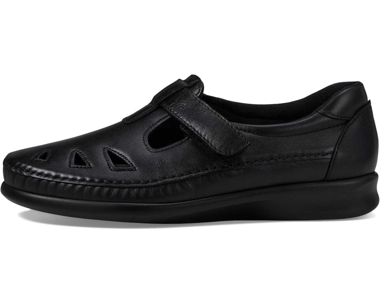 SAS Roamer T-Strap Comfort Loafer Women's Black