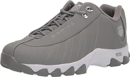 KSwiss Mens ST329 CMF 03426085M Neutral GraySilver Sneaker Brand New - AllSportsWearUSA