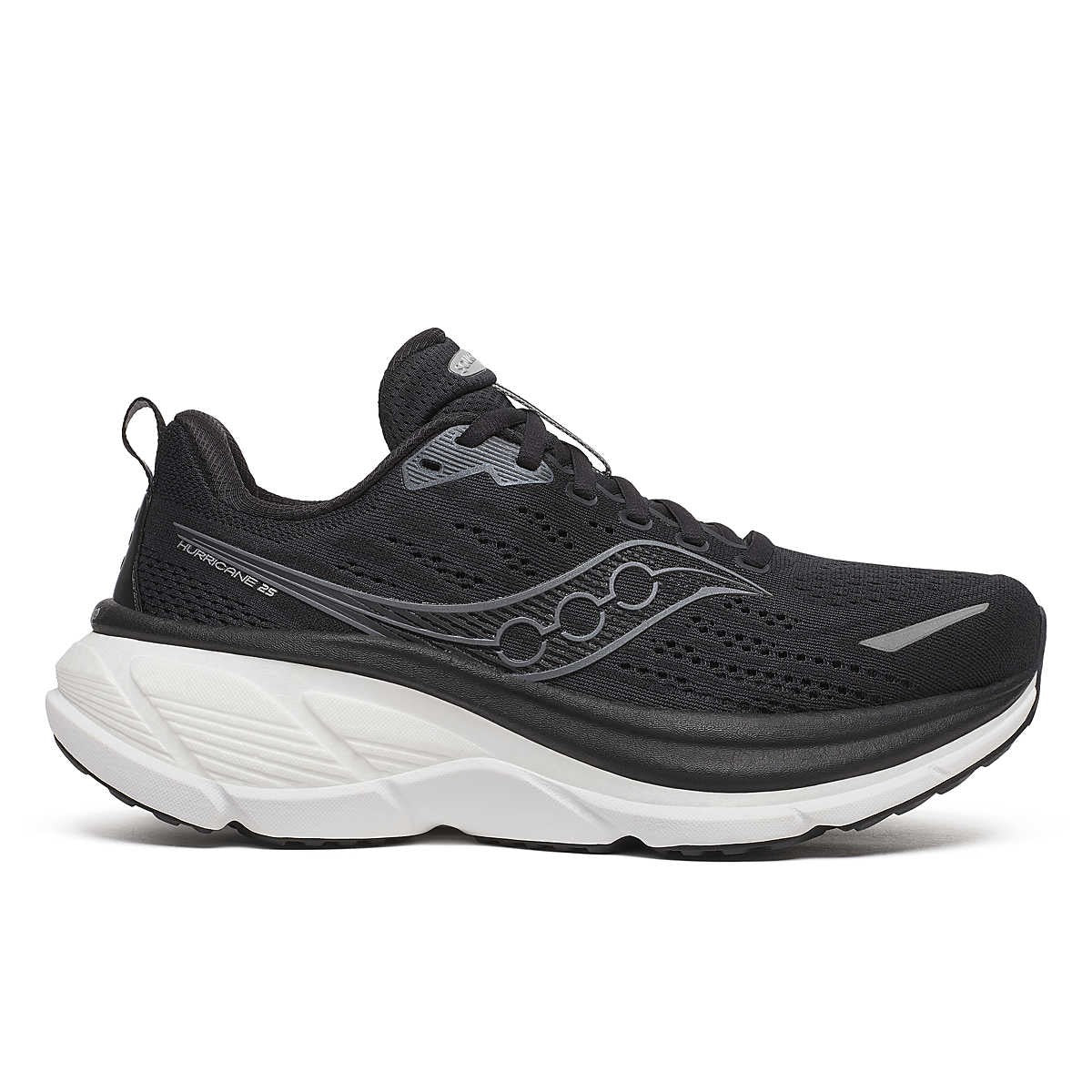Saucony Women's Hurricane 25 Sneaker S11026-200 Black/White