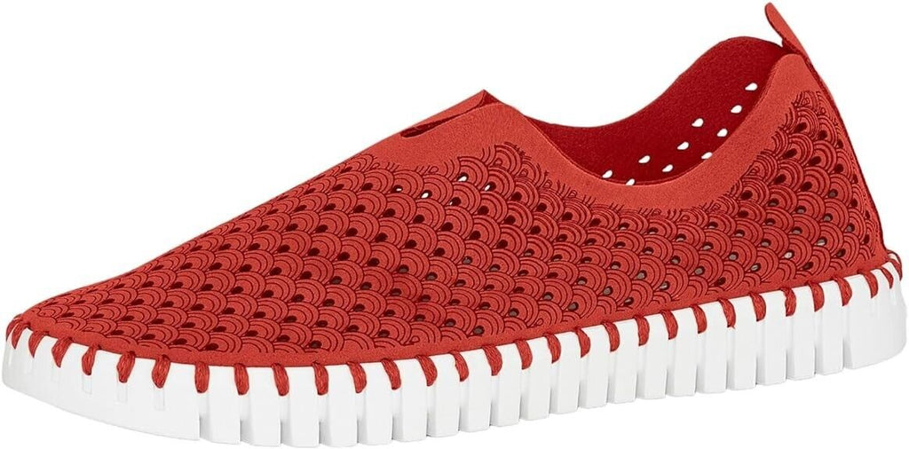 ILSE JACOBSEN HORNBÆK Women's TULIP139-303 DEEP RED | Slip-On SIZE 39 Brand New - AllSportsWearUSA