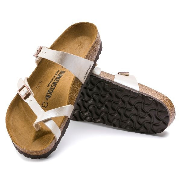 Birkenstock Mayari 0071661  Graceful Pearl White Birko-Flor