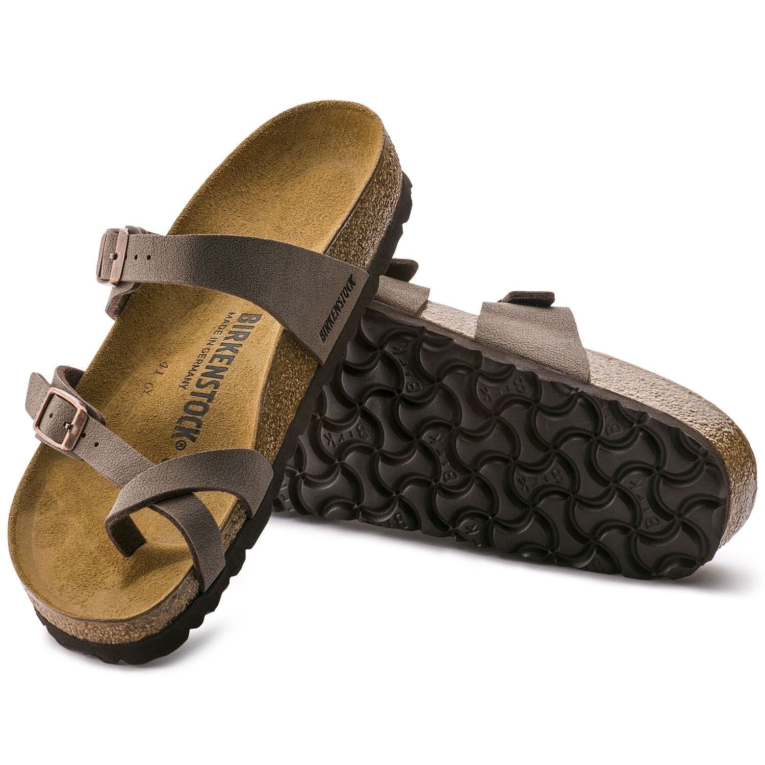 Birkenstock Mayari Women's Nubuck Sandals 071061 Mocha EU 41