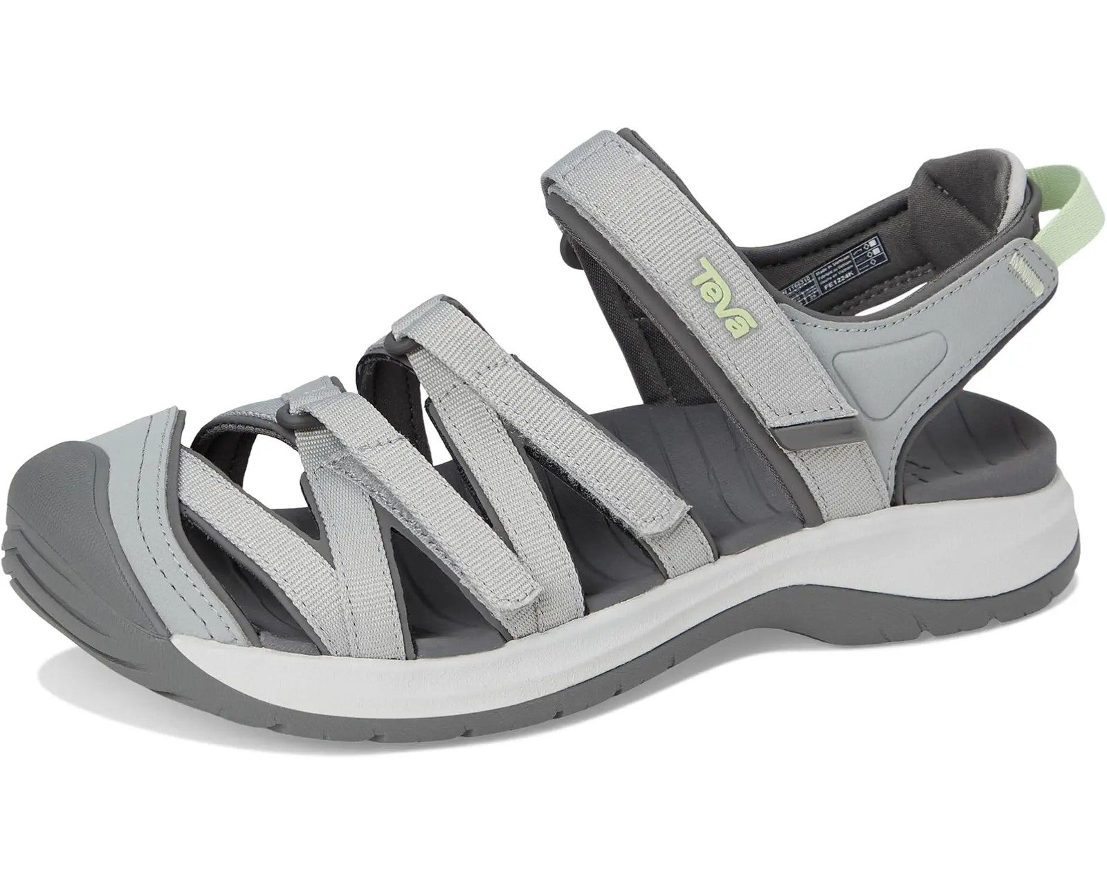 TEVA Women's Tirra Sport Closed-Toe Hiking Sandal in Drizzle 1166310