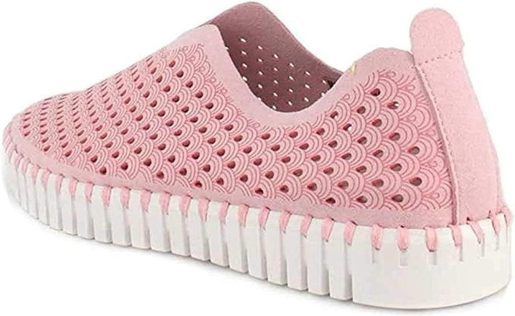 Ilse Jacobsen Tulip 139 Adobe Rose Pink Slipon Shoe Womens Brand New - AllSportsWearUSA