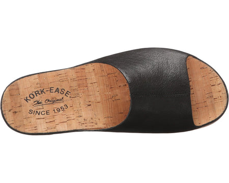 Kork-Ease Tutsi Women's K45203 Black Slide Sandals