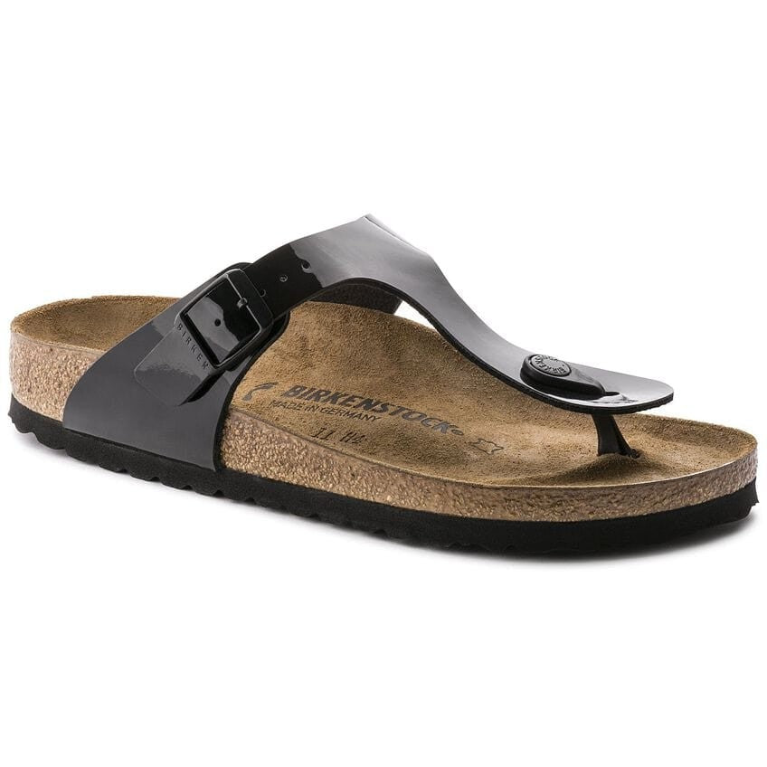 Birkenstock Gizeh BS Women's  Sandal  0043661 Black Patent EU 38