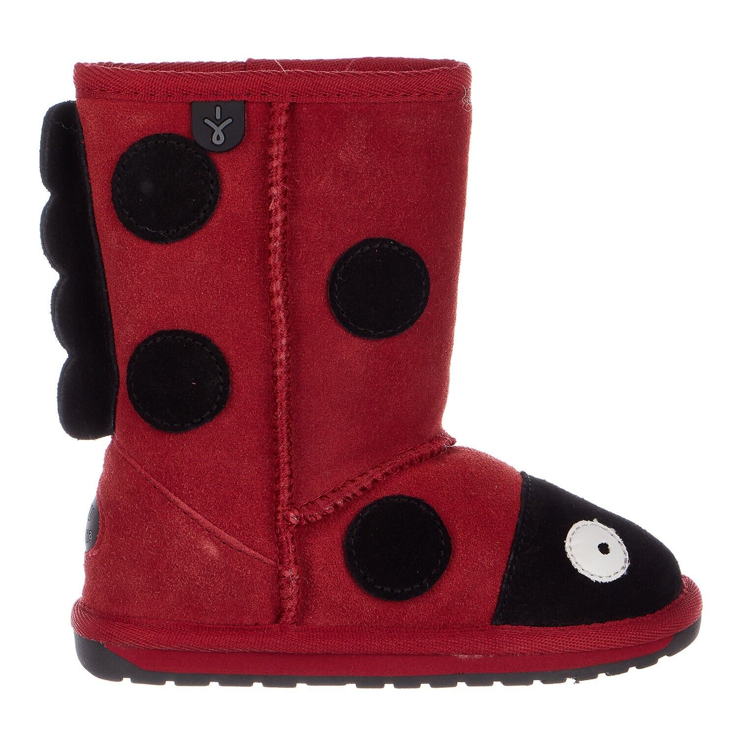 EMU Australia Unisex-Child Ladybird Sparkle-KK10111-RED Brand New - AllSportsWearUSA