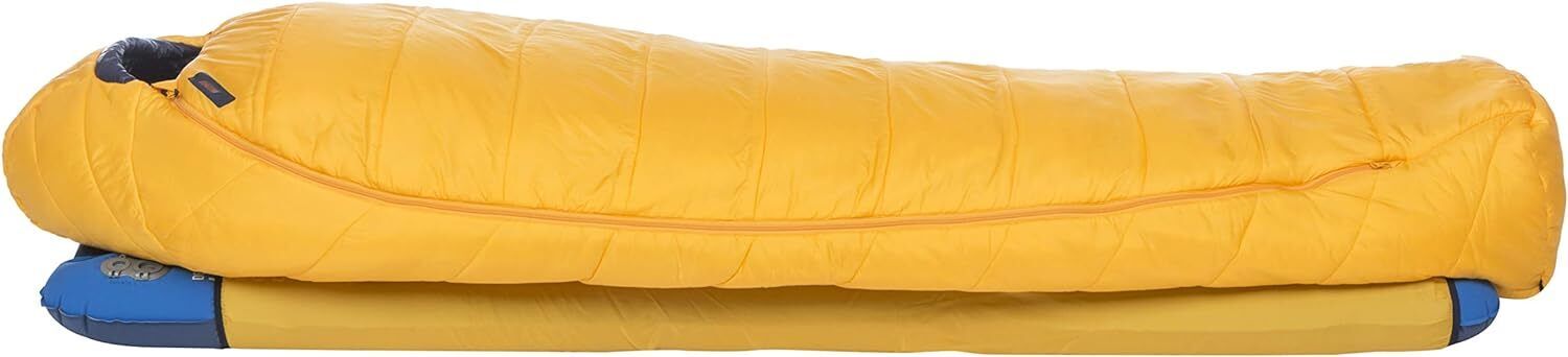 Big Agnes Lost Dog 30° BLD30RL19 Yellow/Navy Sleeping Bag Brand New - AllSportsWearUSA