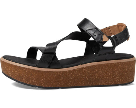 Teva Madera Wedge Women's Shoes 1151015 Black