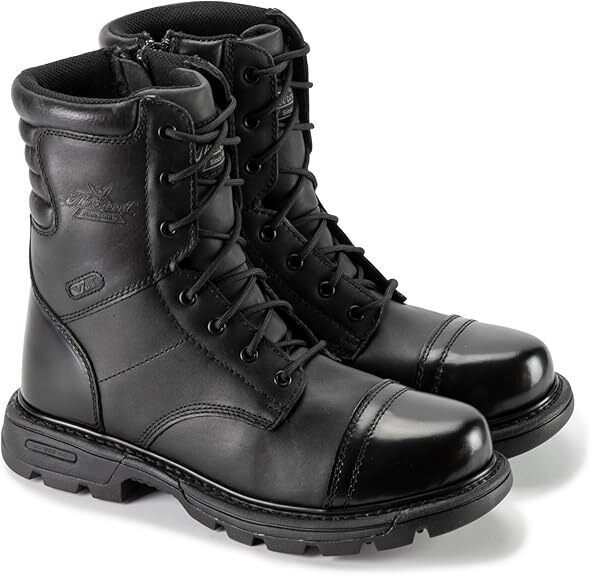 Thorogood Men's Tactical Uniform Jump Boots 834-6888 Medium Black - AllSportsWearUSA