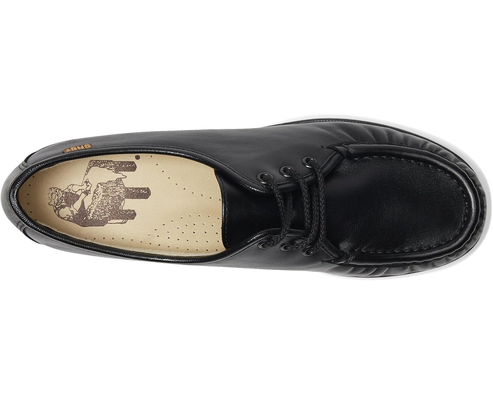 SAS Siesta Comfort Tie Women's Black