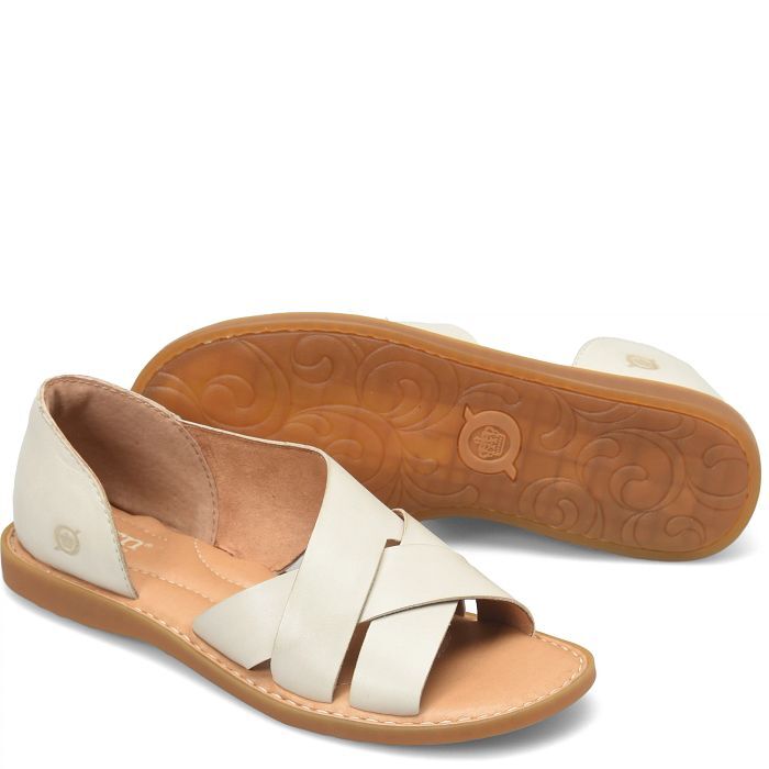 Born Women's Ithica Sandal  BR0054911 Cream