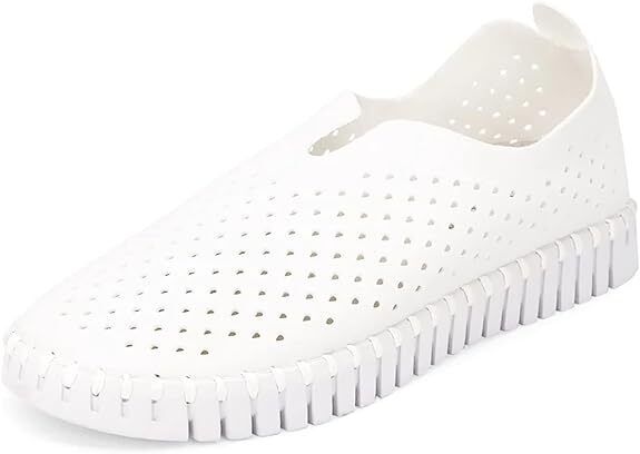 Ilse Jacobsen Womens Tulip 139 White Size 41 Slipon Shoe Brand New - AllSportsWearUSA