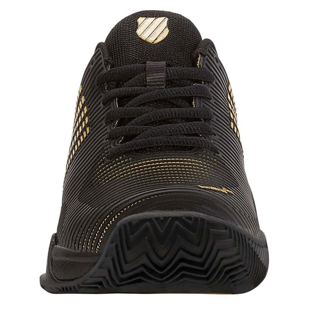 K-Swiss Men's Hypercourt Express 2 Pickleball Shoes 06613-071 Black/Amber Yellow