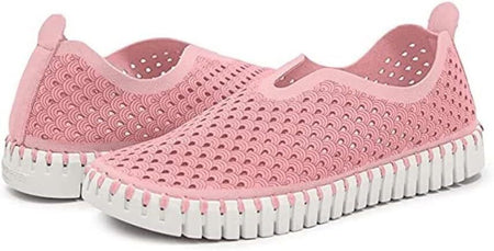 Ilse Jacobsen Tulip 139 Adobe Rose Pink Slipon Shoe Womens Brand New - AllSportsWearUSA