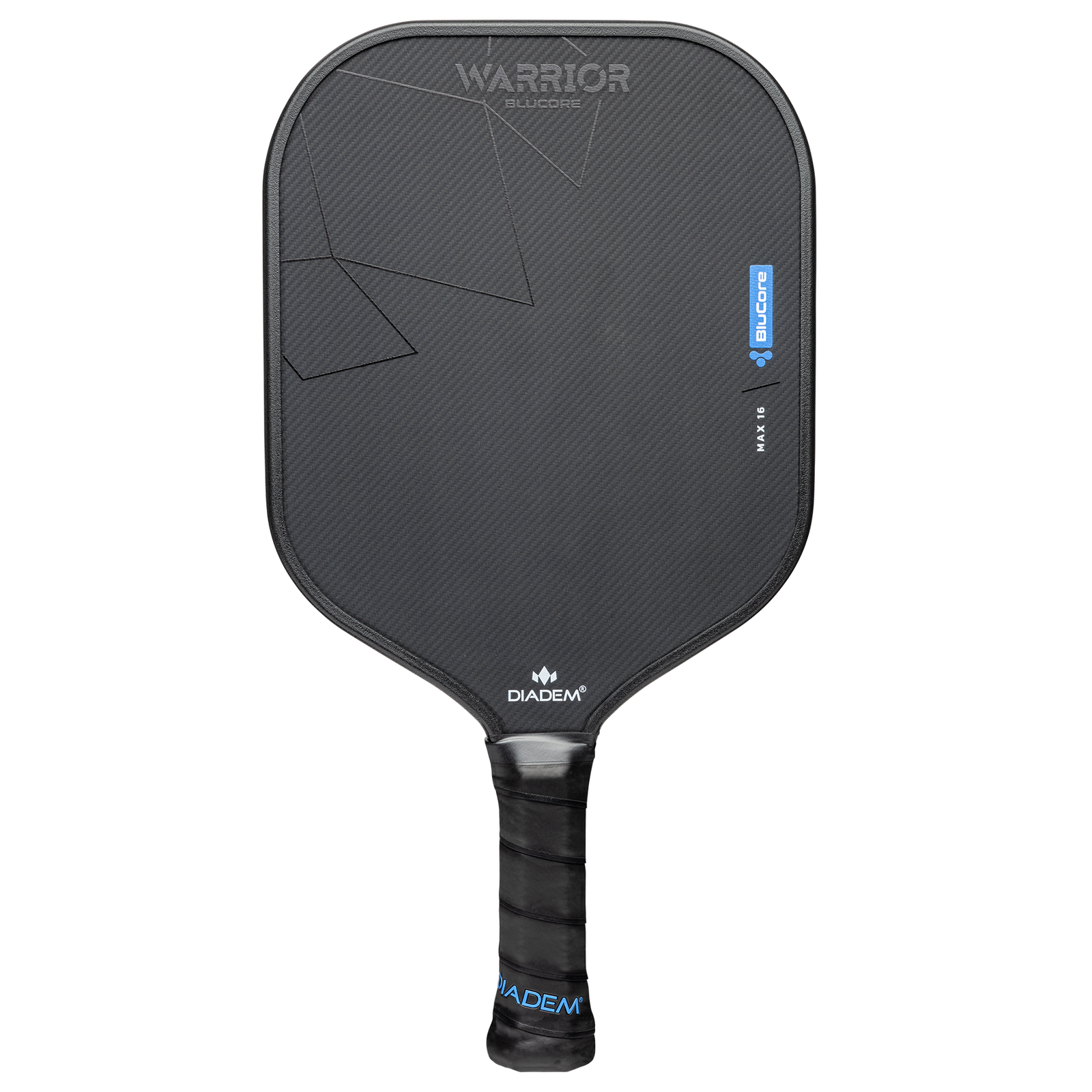 Diadem Warrior Blu Core Pickleball Paddle Standard 16mm PP20020