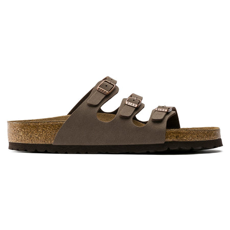 Birkenstock Women's  Florida Birkibuc Mocha Sandals 0053881