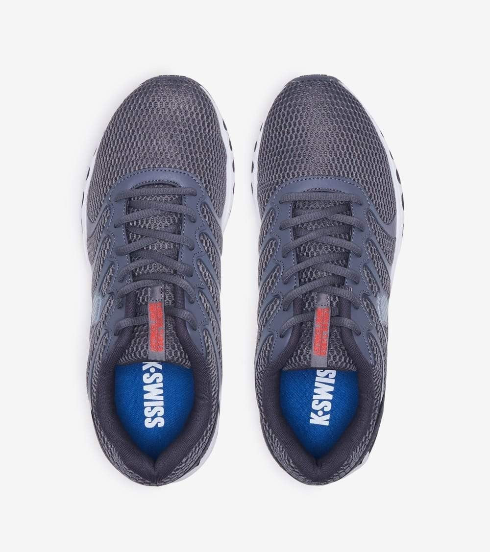 K-Swiss Men's Tubes Comfort 200 Running Shoe 07112-061 Grey