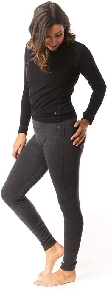 Smartwool Women's Merino 250 Baselayer Bottom SW019242010  Charcoal Heather XL
